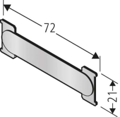RENZ RSA1 aluminum letterbox plate / doorbell plate engra